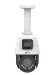 Uniview IPC9312LFW-AF28-2X4 bílá / IP kamera / Duální PTZ+statická / 2x 2 Mpix / Zoom 4x / IR 50 m / PoE / IP66 (IPC9312LFW-AF28-2X4)