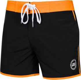 AQUA SPEED Plavecké šortky Axel 01 Black/Orange XXL