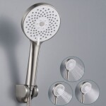 REA - Sprchová hlavice JS-019 BRUSH NICKLE REA-07056
