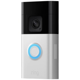 Ring B09WZBVWL9 domovní IP/video telefon Video Doorbell Plus niklová (matná), černá