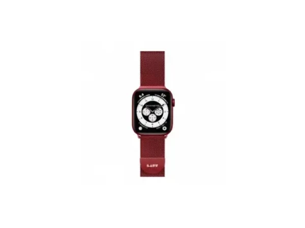 LAUT Steel LOOP řemínek na Apple Watch 38 40 mm červená (LAUT-AWS-ST-R)