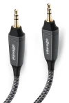 HImage Jack 3,5 mm (M) - jack 3,5 mm (M) 1,5 m šedá / Audio kabel / Stereo