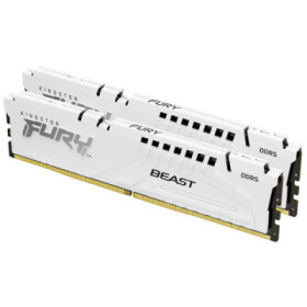 KINGSTON DIMM DDR5 32GB (Kit of 2) 6000MT/s CL30 ECC FURY Beast EXPO Bílá EDF_553749