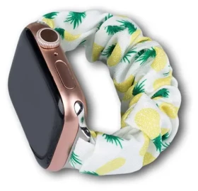 Hurtel Fabric Band ananas pro Apple Watch 42/44/45 mm / Řemínek / Elastický / Textilní