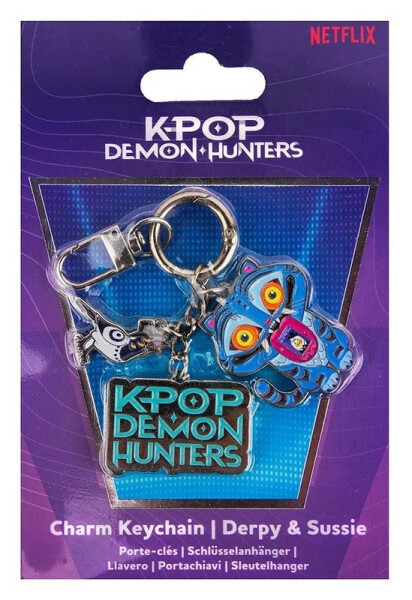 KPop Demon Hunters Klíčenka - Derpy & Sussie