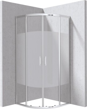 DEANTE - Sprchový kout Funkia Evo čtvrtkruh, 90x90 cm KYP_0E99P