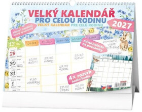 Stolní kalendář Velký kalendář pro celou rodinu