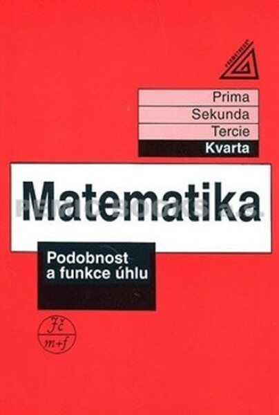 Matematika Podobnost funkce úhlu