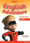 New English Adventure 2 Activity Book w/ Song CD Pack - Anne Worrall