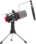 Marvo MIC-02 černá / stolní mikrofon / 3.5mm jack / 2.5m (6932391917930)