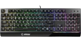MSI Vigor GK30 černá / Herní klávesnice / drátová / membránová / USB / podsvícení / US layout (278316)