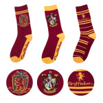 Harry Potter Ponožky 3 páry - Nebelvír (velikost 35-45) - EPEE Merch - Cinereplicas