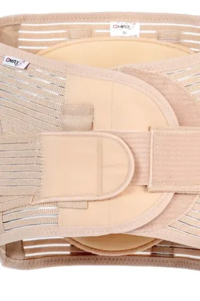 REHAFUND Lumbo O-1431/4XL béžová / Bederní ortéza / Velikost 4XL / Obvod 135-150 cm / Suchý zip (O-1431/4XL)