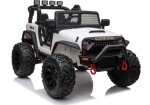 Mamido Elektrické autíčko Jeep Brothers bílé 24V 2x200W