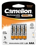 Camelion AAA (R03) / Nabíjecí baterie / Ni-MH / 1000 mAh / 4 ks (17010403)