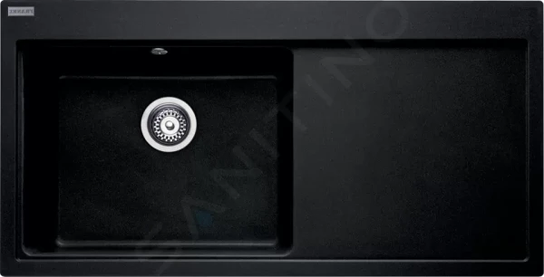 Franke Fragranitový dřez, MTG 611/2, 100x52 cm, onyx 114.0250.541