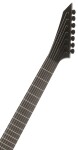 ESP LTD EX-7 Baritone Black Metal Black Satin