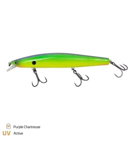 Zeck Wobler Zander Laufer 125 - Purple Chartreuse,Zeck Wobler Zander Laufer 125 - Purple Chartreuse