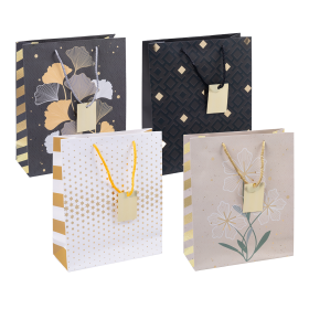 DONAU HOME dárková taška - Elegant, mix motivů - 12ks