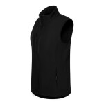 Dámská softshellová vesta Trail (černá) 3XL