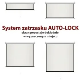 120" MS-120 / Promítací plátno / poloautomatické / 4:3 / 244x183 cm (ER M120 4:3)