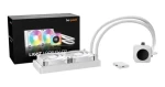 Be quiet! Light Loop IO LCD 240mm bílá / Vodní chlazení CPU / 2x120mm ventilátor / IPS displej 2,1" / RGB LED (BW035)