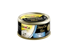 GIMBORN GimCat ShinyCat TUNA FILLET ve vlastní šťávě konzerva 70 g (4002064413815)