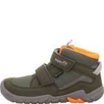 Dětské celoroční tenisky Superfit barefit TRACE GTX Green/Orange 1-006042-7000 - 32