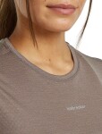 Dámské merino triko s krátkým rukávem ICEBREAKER Wmns 125 Cool-Lite Speed SS Tee, Porcini velikost: M