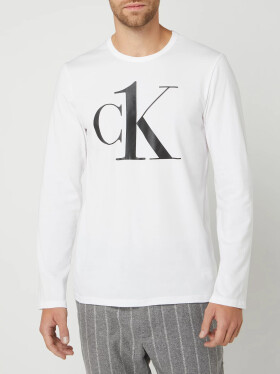 Pánské tričko NM2017E-7UM bílá Calvin Klein bílá
