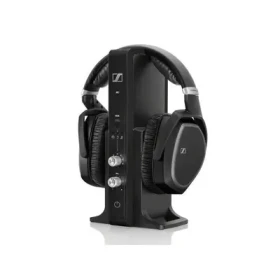 Rozbaleno - SENNHEISER RS 195-U černá / bezdrátový headset / RF + 3.5 mm / rozbaleno (505565.rozbaleno)