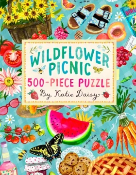 CHRONICLE BOOKS Puzzle Piknik s lučními květy