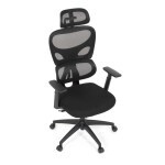 Kancelářská židle, houpací mechanismus, černá, KA-K2080 BK