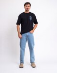 Edwin Cosmos Pant Blue heavy bleach wash W36/L32