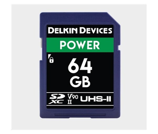 Delkin SD Power 2000X UHS-II U3 (V90) R300/W250 64GB EDF_1138145