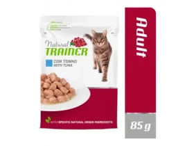 Natural Trainer Cat adult tuňák 85 g / Kapsička pro kočky (8059149257167)