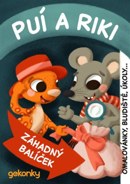 Puí a Riki - Záhadný balíček - Kateřina Svozilová