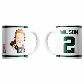 Hrnek New York Jets NFL Zach Wilson #2 Emoji NFLPA Jumbo (440 ml)