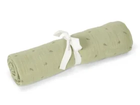 Little Dutch Plena zavinovací 120x120 cm s potiskem Pure Sage (TE51915039LD)