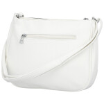 Stylová dámská koženková crossbody kabelka Kajla, bílá