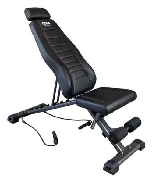 Acra Premium Bench / Polohovatelná posilovací lavice / nosnost 300 kg (05-XDUM/W)