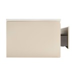 Koupelnová skříňka s umyvadlem Naturel Austen 165x35x52 cm beige mat Naturel Austen165BG AUSTEN165BG