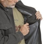 Bushman Pánská jeansová bunda Yokon, tmavě šedá L