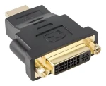 Lanberg redukce HDMI (M) na DVI-D (F) černá / Redukce / 24+5 pin (AD-0014-BK)