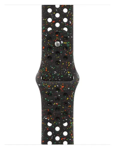 Apple Watch Nike Sport Band (38 40mm) Midnight Black - S/M / Sportovní pásek pro Apple Watch / 130-180 mm (MG9X4ZM/A)