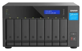 QNAP TVS-h874X-i9-64G / Intel Core i9 / 64GB DDR4 / 8x3.5" SATA III + 2x M.2 2280 / 2x 2.5GLAN / 2x 10GLAN (TVS-h874X-i9-64G)
