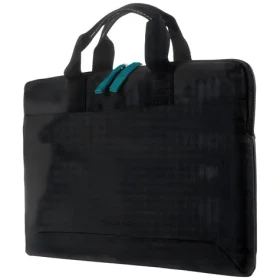 Tucano Smilza Super Slim černá / Brašna / 15,6" notebook, MacBook Pro 16" / recyklovaný PET / 42×29×4 cm (BSM15-BK)