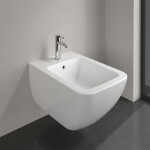 VILLEROY & BOCH - Venticello Závěsný bidet, s 1 otvorem pro baterii, CeramicPlus, alpská bílá 441100R1