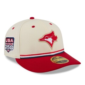 New Era Pánská kšiltovka Toronto Blue Jays MLB 2026 4th of July USA 250 Low Profile 59FIFTY Fitted Velikost: 7 1/4