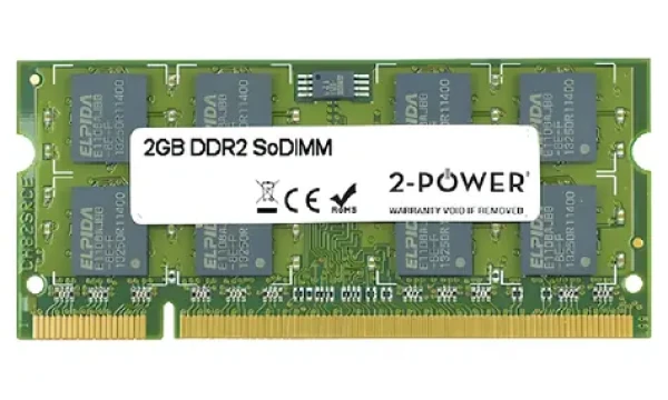 2-Power 2GB MultiSpeed / Operační paměť / SO-DIMM / DDR2 / 533/667/800 MHz (MEM0702A)